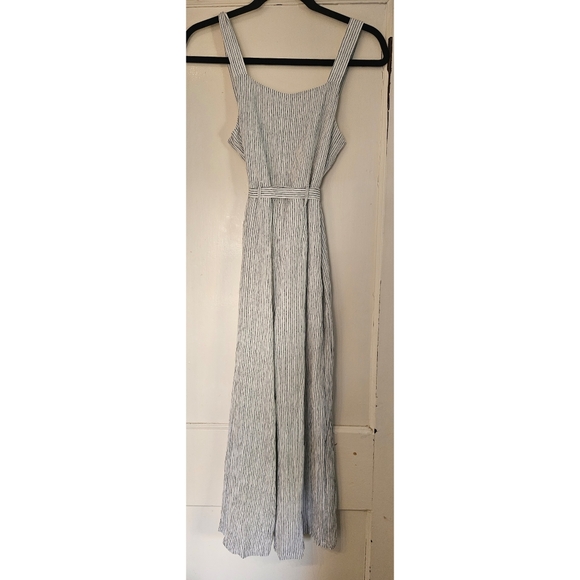 AMERICAN EAGLE Striped Jumpsuit One piece Romper Coastal Summer Size 00 AE - Picture 2 of 11